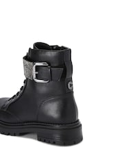 Carvela Black Glisten Ankle Black Boots - Image 3 of 5