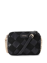 Carvela Lexi Weave Cross-Body Bag - Image 1 of 5