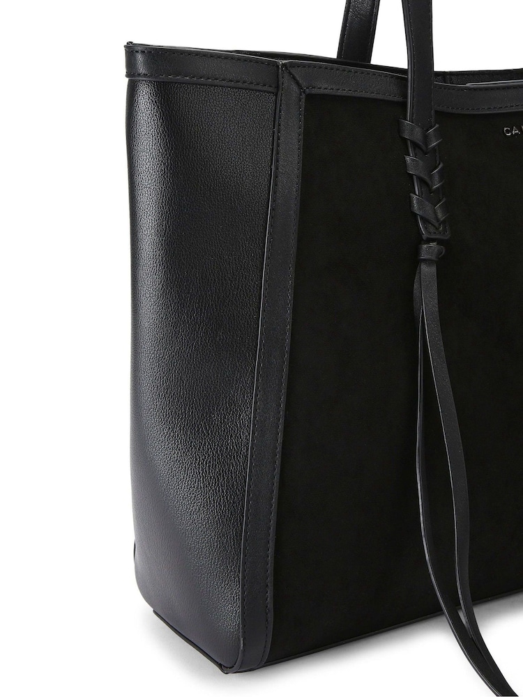 Carvela Winged Schwarze Tragetasche mit Quasten - Bild 4 von 4