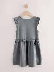 Grau - Stretch Frill School Pinafore Jersey (3-14yrs) - Bild 5 von 7