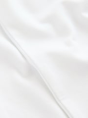 White Cotton Stretch Frill Shoulder School Polo Tops 2 Pack (3-16yrs) - Image 5 of 5