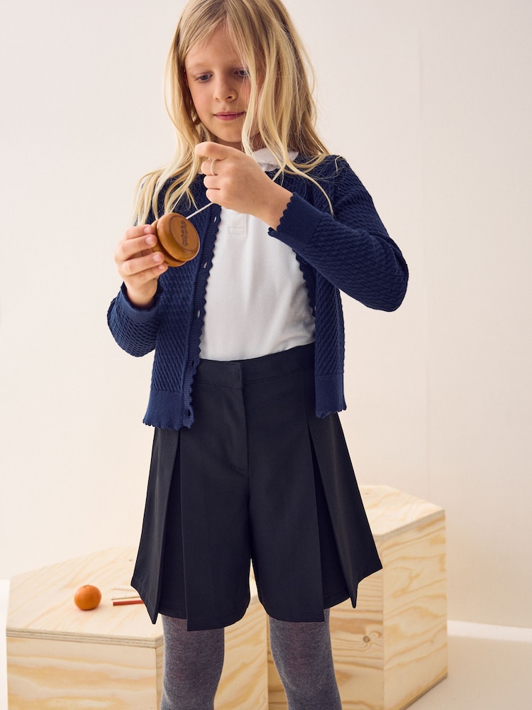 Black School Skort (3-16yrs) - Image 1 of 4
