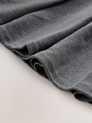 Grey Jersey Pleated School Skirt (3-17yrs) - Image 7 of 8