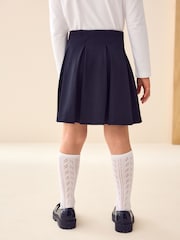 Black Jersey Pleated School Skirt (3-17yrs) - Image 2 of 8
