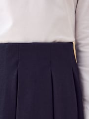 Black Jersey Pleated School Skirt (3-17yrs) - Image 4 of 8