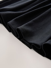 Black Jersey Pleated School Skirt (3-17yrs) - Image 7 of 8