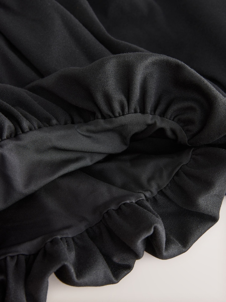 Schwarz - Pull-On Jersey Stretch Bubble Hem Skirt (3-17yrs) - Bild 8 von 8 Schwarz - Pull-On Jersey Stretch Bubble Hem Skirt (3-17yrs) - Bild 8 von 8