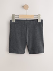 Grey Regular Length Cotton Rich Stretch Cycle Shorts 5 Pack (3-16yrs) - Image 3 of 7