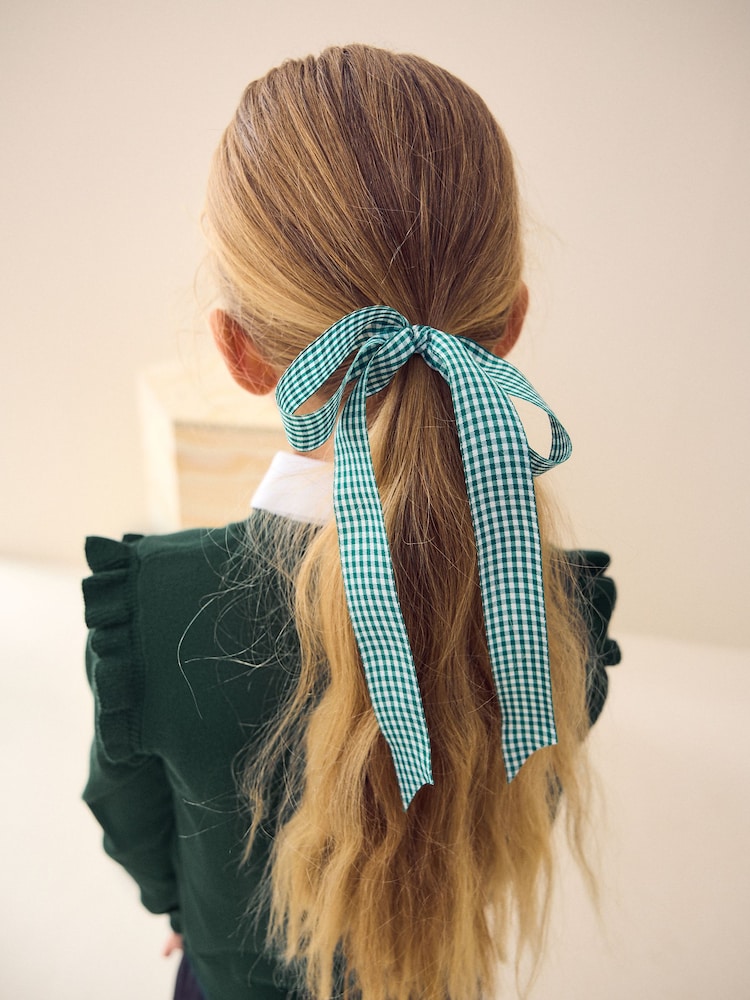 Green Cotton Rich Frill Shoulder School Cardigan (3-16yrs) - Image 2 of 7