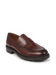 Jones Bootmaker Romeo Leather Brown Loafers - Image 3 of 6