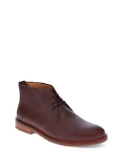 Jones Bootmaker Driffield Leather Chukka Brown Boots - Image 3 of 6