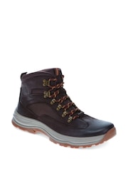 Pavers Leather Lace-Up Walking Boots - Image 2 of 5