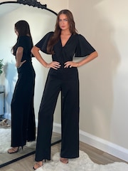 Girl In Mind Zanda Twist Front Jumpsuit - Imagen 3 de 6