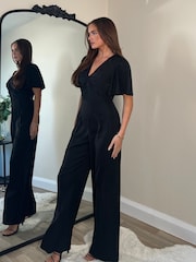 Girl In Mind Zanda Twist Front Jumpsuit - Imagen 4 de 6
