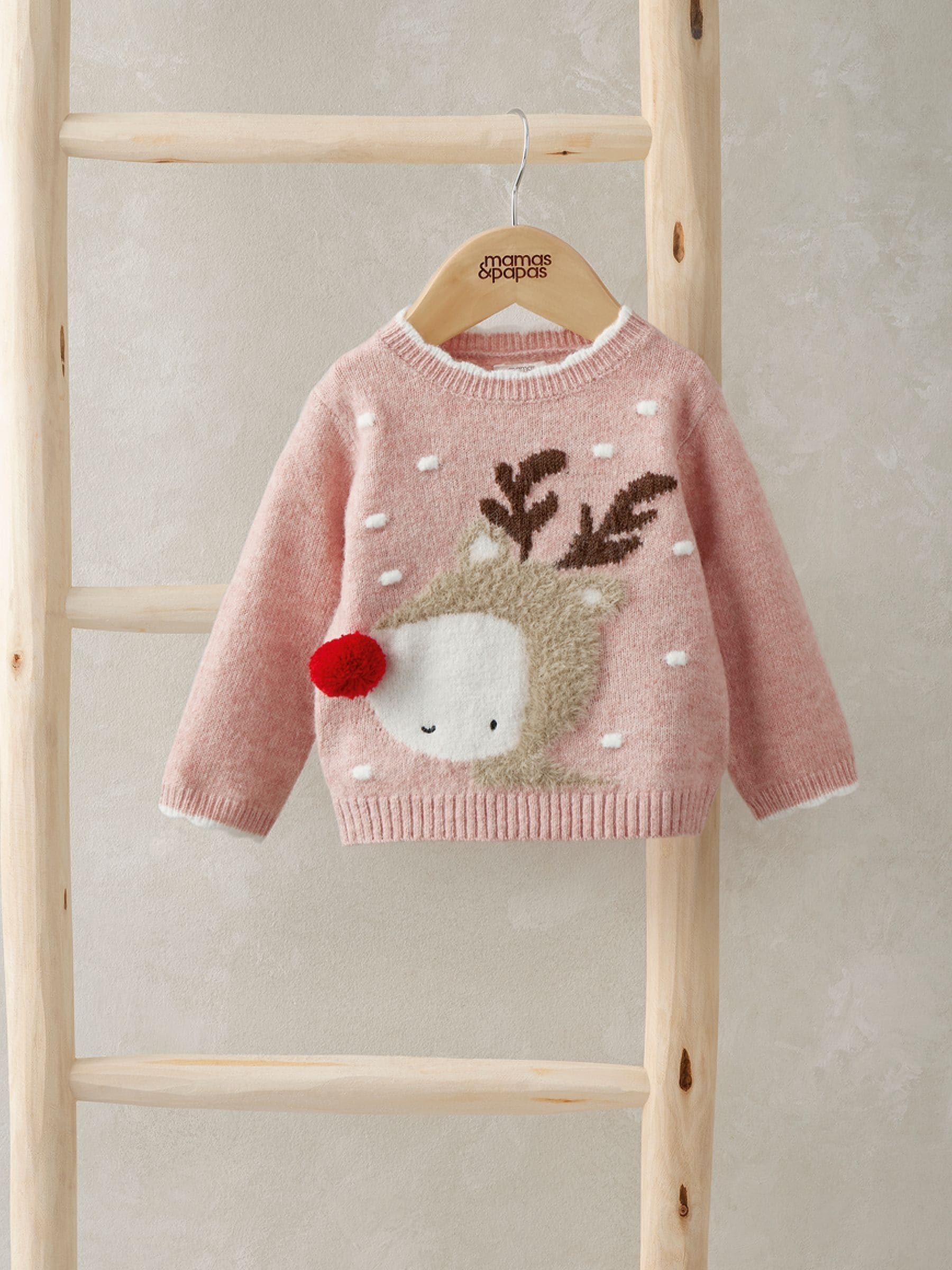 Buy Mamas Papas Christmas Jumper from Next Luxembourg