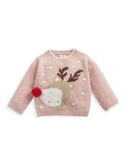 Mamas & Papas Christmas Jumper - Image 4 of 4