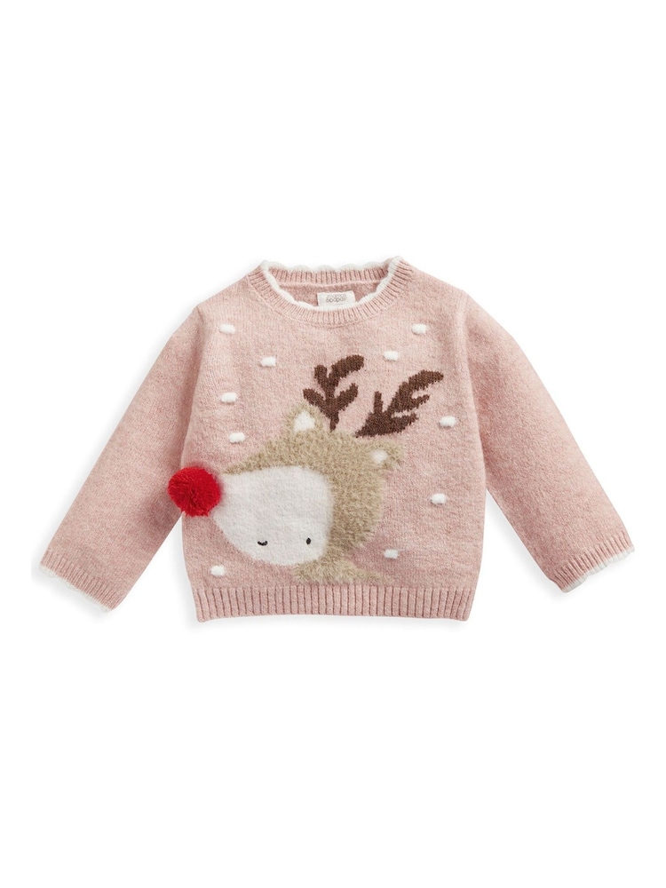 Mamas & Papas Christmas Jumper - Image 4 of 4