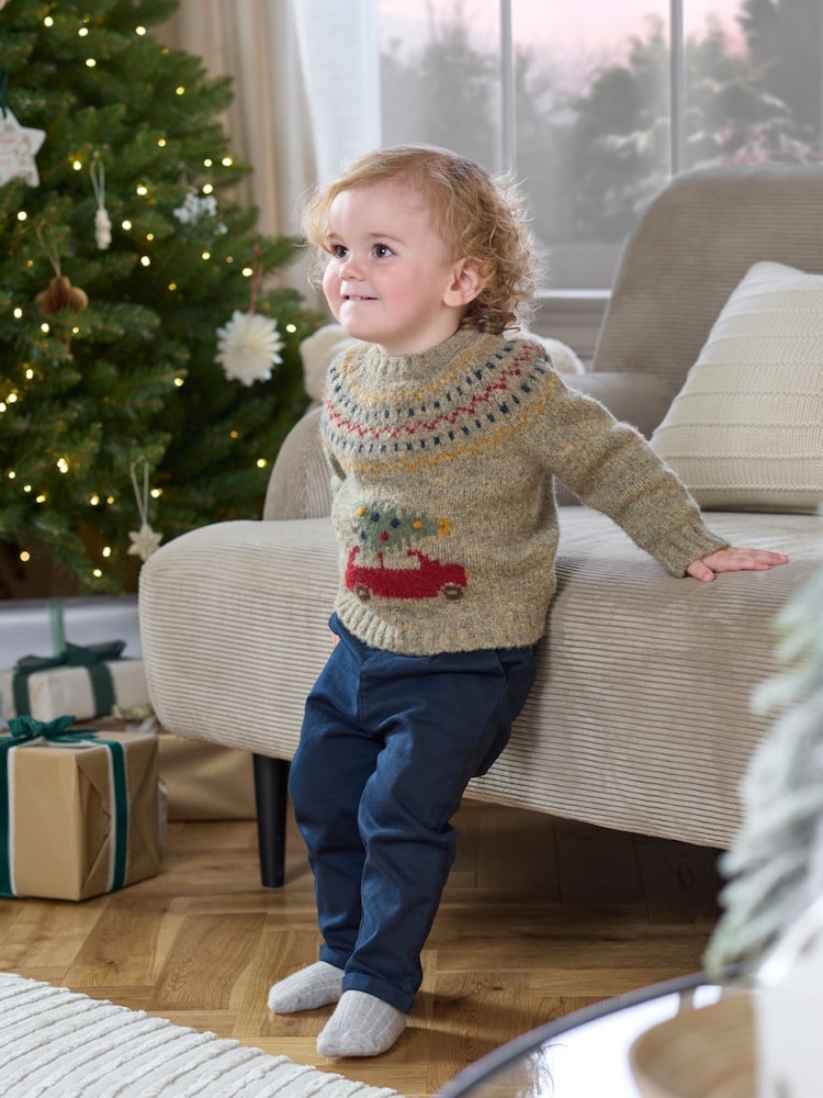 Mamas & Papas Christmas Jumper - Image 2 of 6