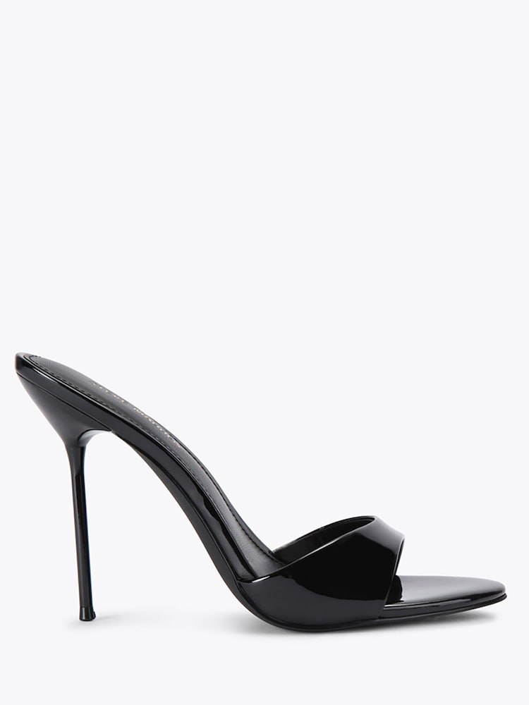 Steve Madden Black Davina Heel Sandals - Image 2 of 5 Steve Madden Black Davina Heel Sandals - Image 2 of 5