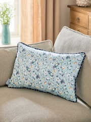 Blue Help For Heroes Slogan Cushion - Image 2 of 7