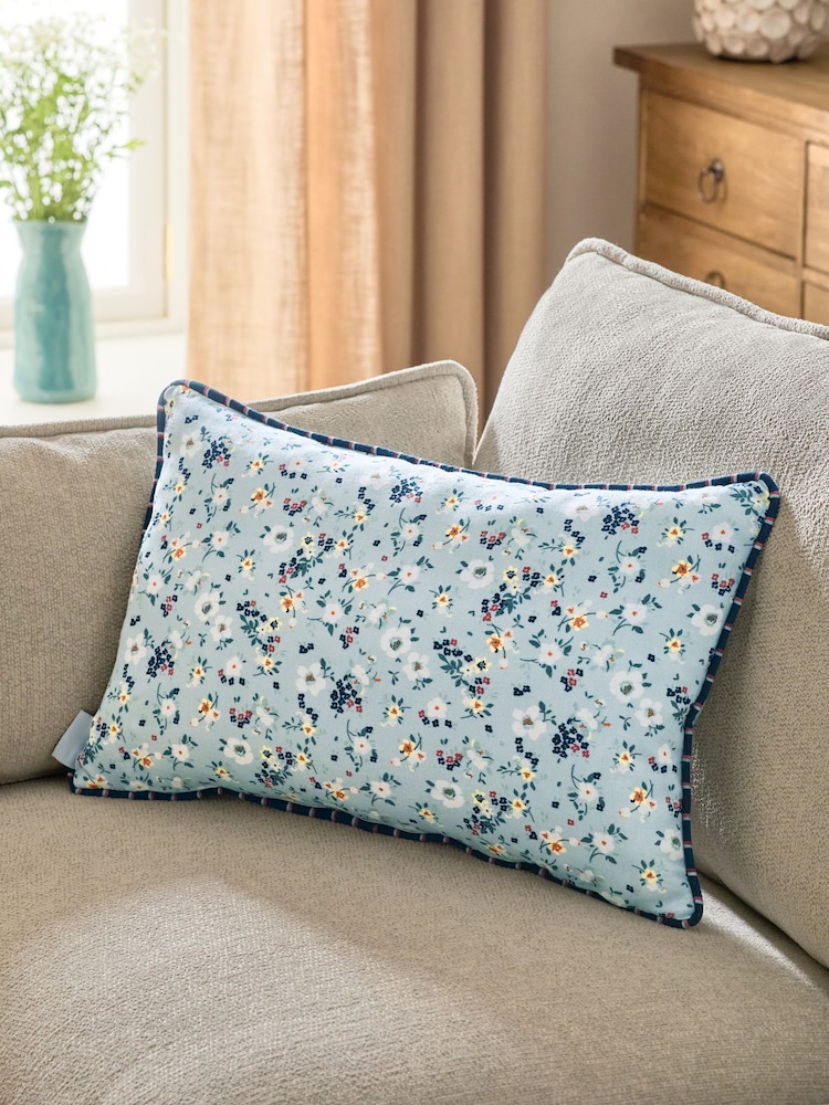 Blue Help For Heroes Slogan Cushion - Image 2 of 7