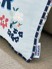 Blue Help For Heroes Slogan Cushion - Image 4 of 7