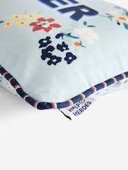 Blue Help For Heroes Slogan Cushion - Image 7 of 7