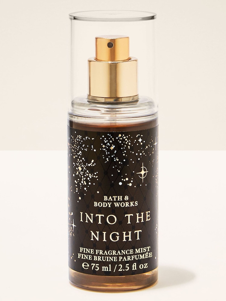 Bath & Body Works Into The Night Fine Fragrance Mist 75ml Travel Size - Image 1 of 1 Bath & Body Works Into The Night Fine Fragrance Mist 75ml Travel Size - Image 1 of 1