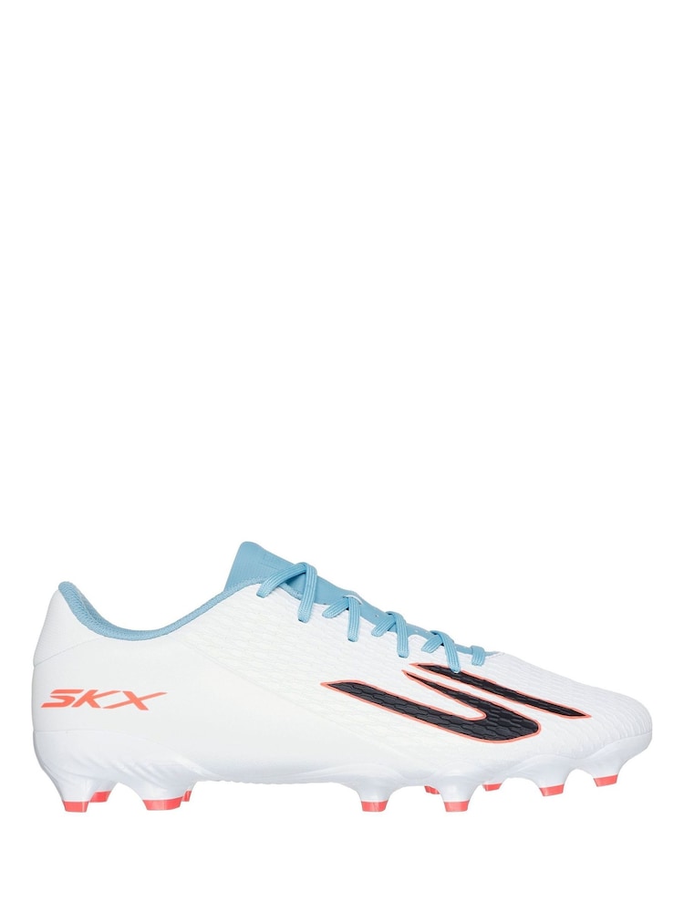 Skechers White Club Multi Ground Football Boots - Image 1 of 5