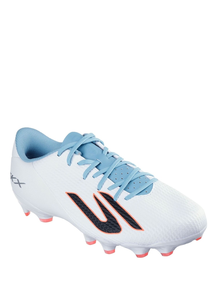 Skechers White Club Multi Ground Football Boots - Image 2 of 5