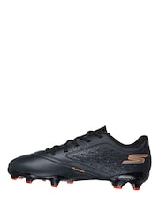 Skechers Black Junior Youth Firm Ground Football Boots - Image 2 of 5