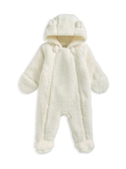Mamas & Papas Cream Borg Pramsuit - Imagen 2 de 2