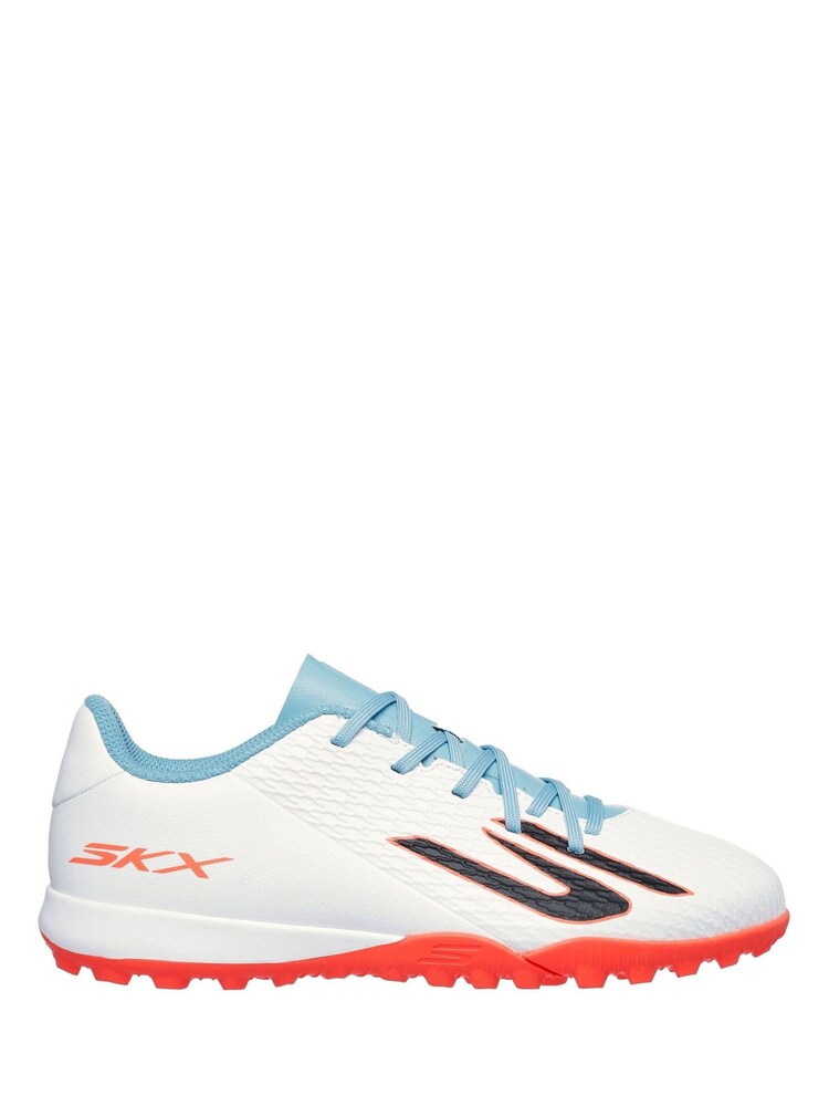 Skechers White Junior Youth Turf Football Boots - Image 1 of 5