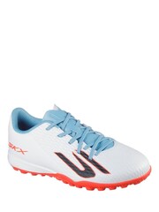 Skechers White Junior Youth Turf Football Boots - Image 3 of 5