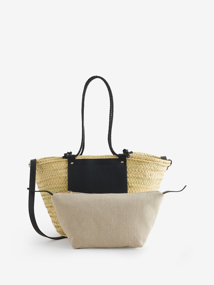 Castaner Large Raffia Bag - Image 2 of 2