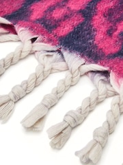 Moda in Pelle Lioniescarf Chunky Leopard Print Scarf - Image 3 of 4
