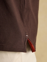 Joules Woody Brown Cotton Pique Polo Shirt - Image 6 of 8
