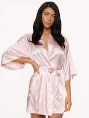 Le Olive Pink Personalized Kimono - Image 1 of 3