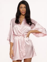 Le Olive Pink Personalized Kimono - Image 2 of 3