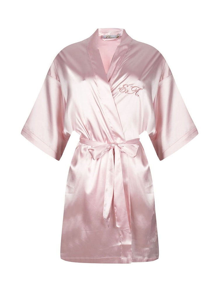 Le Olive Pink Personalized Kimono - Image 3 of 3