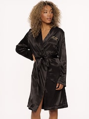 Le Olive Personalized Teddy Kimono - Image 2 of 3