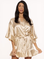Le Olive Personalized Ruffle Kimono - Image 2 of 3