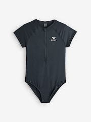 Roxy – Essentials – Badeanzug mit Reißverschluss und Logo - Bild 8 von 8