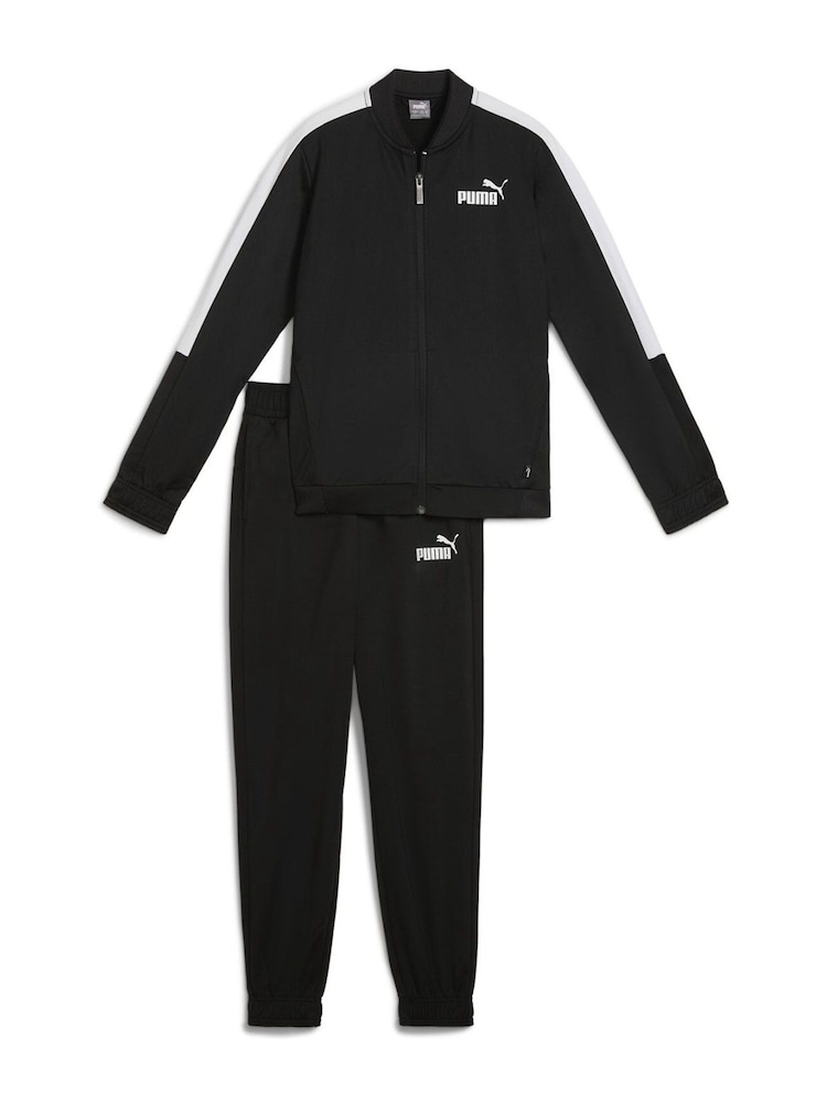 Puma Black Boys Baseball Poly Suit Tracksuit - Image 1 of 2