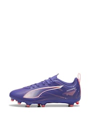 Puma Blue Boys ULTRA 5 PLAY FG/AG Football Boots - Image 2 of 5