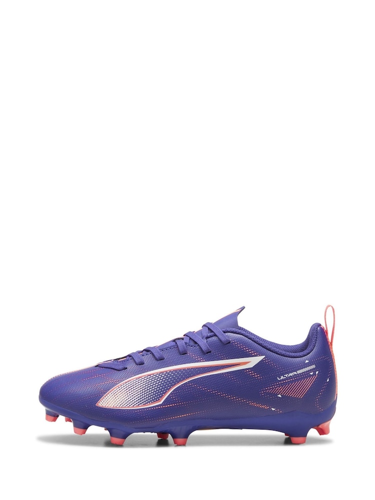 Puma Blue Boys ULTRA 5 PLAY FG/AG Football Boots - Image 2 of 5