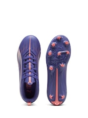 Puma Blue Boys ULTRA 5 PLAY FG/AG Football Boots - Image 3 of 5