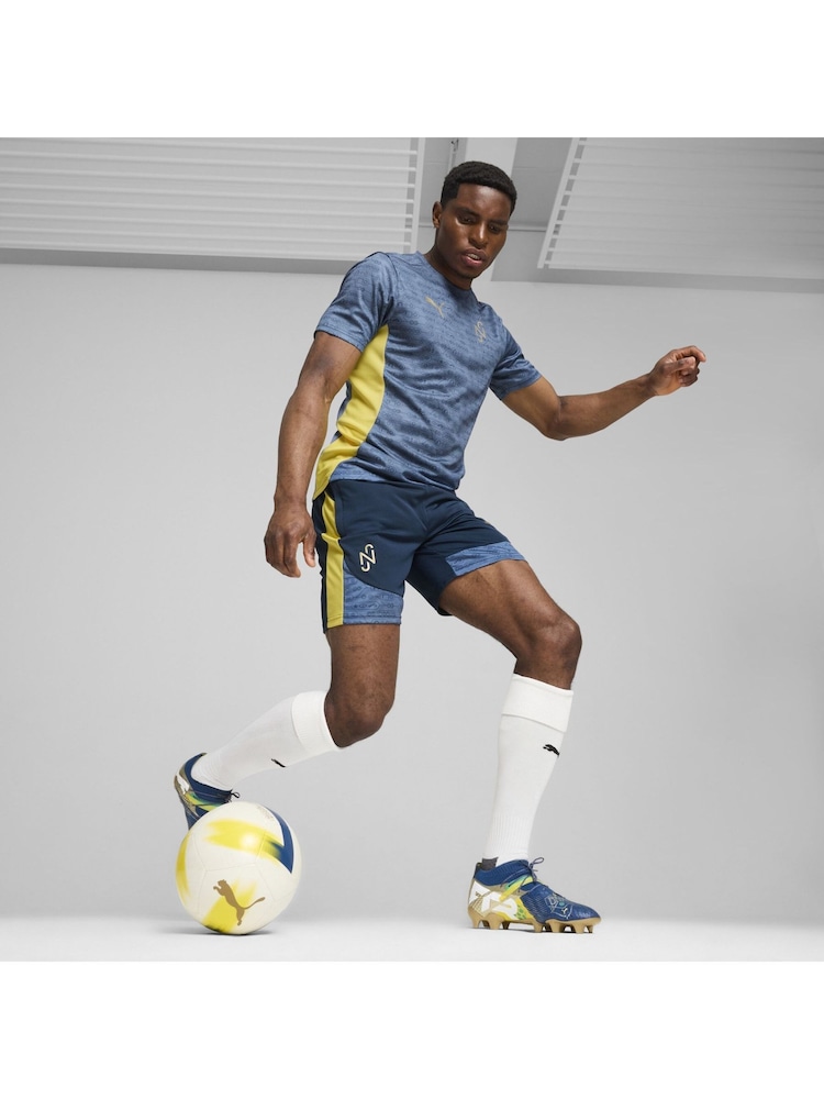 Puma Blue Mens Neymar JR "BNA" Training Shorts - Image 3 of 3