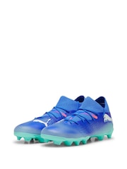 Puma, נעלי כדורגל למגרש דשא מלאכותי/מגרש נוקשה, דגם Future 7 Match, בנים - Image 3 of 6