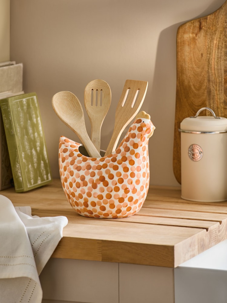 Orange Chicken Utensil Pot - Image 1 of 3 Orange Chicken Utensil Pot - Image 1 of 3